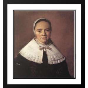  Portrait of a Woman 20x20 Framed and Double Matted Art 