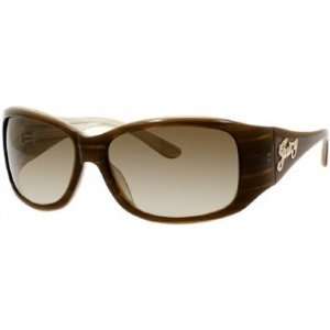 Juicy Couture Sweetest/S Womens Fashion Sunglasses   Brown Cream Horn 
