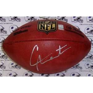 Cam Newton Autographed/Hand Signed Official NFL Football  