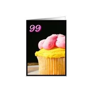  Happy 99th Birthday Muffin Card Toys & Games