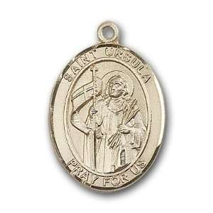  12K Gold Filled St. Ursula Medal Jewelry