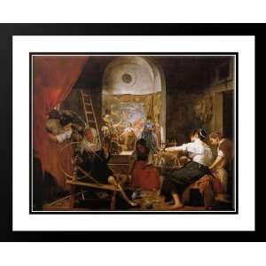 Velazquez, Diego Rodriguez de Silva 36x28 Framed and Double Matted The 