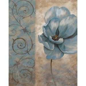  Vivian Flasch   Fleur Bleue I Canvas