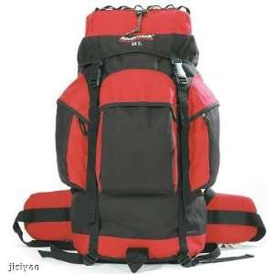   Internal Frame Hiking Camp Travel Backpack RED: Sports & Outdoors