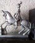 HORSE Don Quixote KNIGHT IN SHINING ARMOR Metal Bookend
