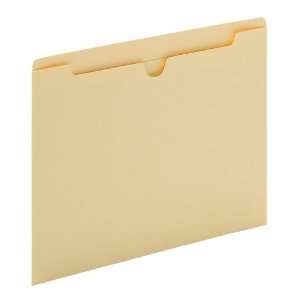  Globe Weis 100% Recycled File Jackets, Reinforced Tab 
