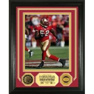  Patrick Willis NFL Defensive Rookie of the Year Photomint 