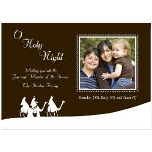  Holy Night Christmas Photo Cards   Set of 25 Health 