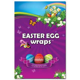 European Easter Egg Wraps, Egg Wraps, Shrink Wraps, Sleeves, Pysanky 