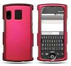 PINK cell phone skin Cover for KYOCERA ZIO M6000 Sanyo Rubberized snap 