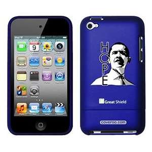  Obama Portrait with Hope on iPod Touch 4g Greatshield Case 