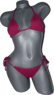 New MELISSA ODABASH studded Luxe bikini swimsuit 6/8 designer  