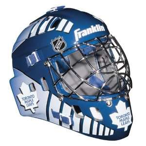   Maple Leafs Street Hockey Team Goalie Face Mask