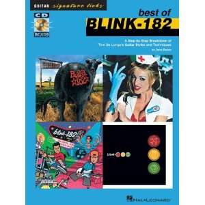   of blink 182   Signature Licks Guitar Songbook and CD Package   TAB