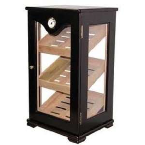  Upright 75 Cigar Display Humidor Cabinet