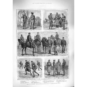   1888 ARMY HONVED HUNGARIAN LANDWEHR HUSSAR UHLAN WAR