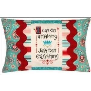  I Can Do Anything Pillow   Cross Stitch Kit Arts, Crafts 