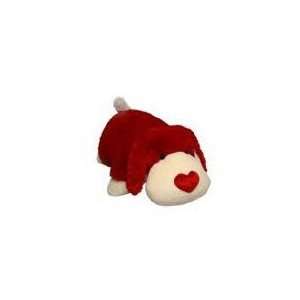  My Pillow Pets Love Puppy   Small (Red And White): Toys 