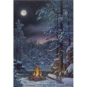     Fire and Ice Signed Open Edition Canvas Giclee