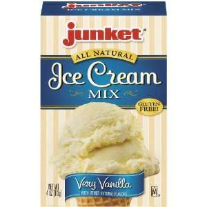 Junket Very Vanilla Ice Cream Mix (Case: Grocery & Gourmet Food