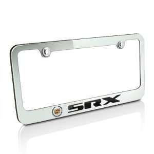   Cadillac SRX Chrome Metal License Frame, Official Licensed Automotive