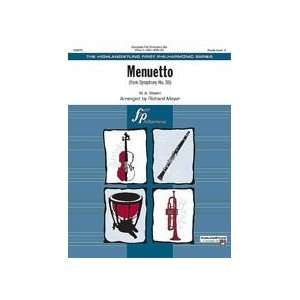 Menuetto (from Symphony No. 39) Conductor Score & Parts  