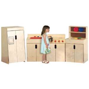  Tip Me Not Childrens Play Appliances Set of 4 by Wood 