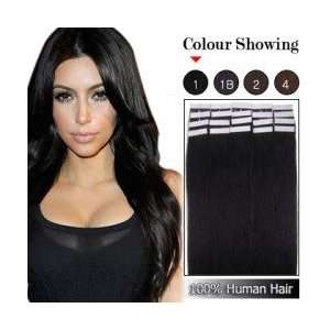  18 Pu Indian Remy Seamless Tape Human Hair Extensions 40g 