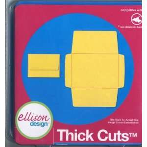  Thick Cuts Large Die Envelope Arts, Crafts & Sewing