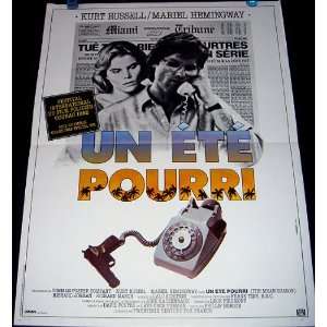   Pourri (The Mean Season) 1985 French Movie Poster 