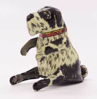 1930s Louis Marx “Flipo the Jumping Dog with box & key  