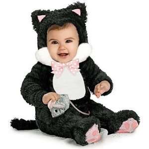 Baby Inky Black Kitty Costume Size 12 18 Months 