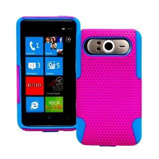 Blue & Purple Hybrid 2 in 1 Gel Rubber Skin Cover and Molded Premium 