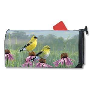 Magnet Works, Ltd. Goldfinch Meadow MailWrap, Magnetic Mailbox Covers 