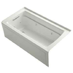   Archer Collection 60 Jetted Bath Tub with Left Hand Drain and Integ