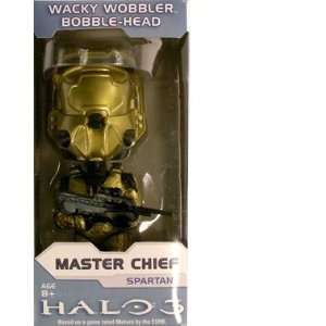  Funko Halo Gold Master Chief Bobblehead: Toys & Games
