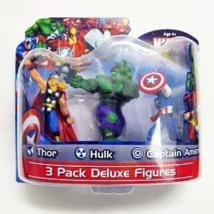  Marvel Avengers 3 pack Deluxe 4 Figures Classics   Thor 