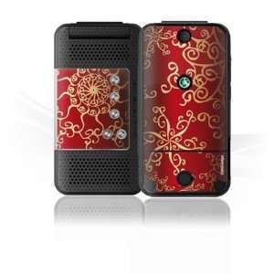  Design Skins for Sony Ericsson R306   Oriental Curtain 