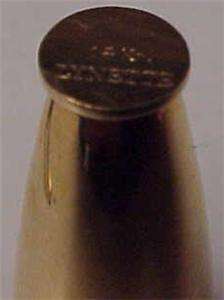 Perfume Bottle 14K Gold w/Sapphire Cabochon  10165C  