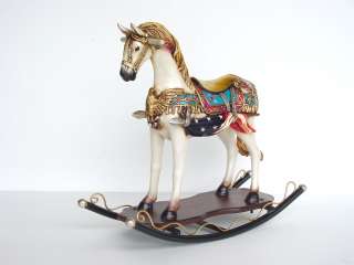 Rocking Horse All American Statue  