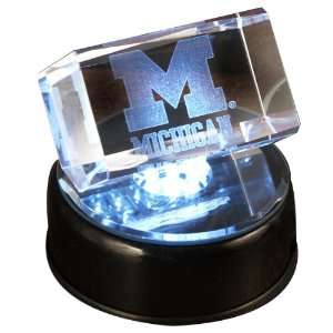  Michigan Wolverines Logo Cube with base