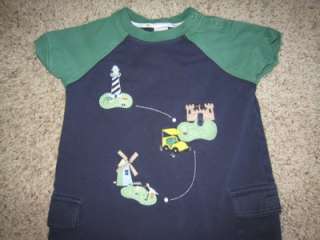 JANIE AND JACK ONE PIECE LONGALL ROMPER SHORT SLEEVE 18 24 MONTHS
