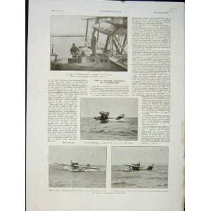 Hydro Plane Aviation Marignane Sea French Print 1931