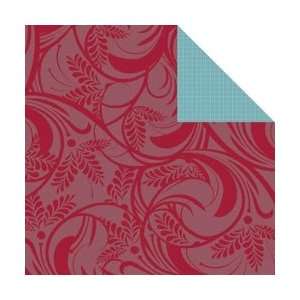   Double Sided Paper 12X12 Iris LV124; 20 Items/Order