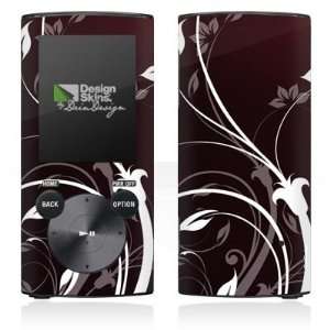   Skins for Sony NWZ E453   Mahagoni Blumen Design Folie Electronics