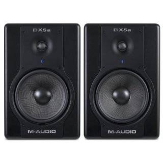 M Audio BX5a 5 inch BiAmplified Studio Monitor Speakers 