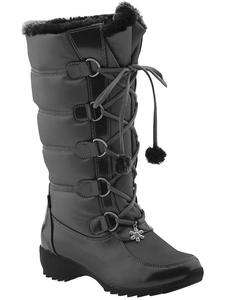 Womens Sporto Lisa Black Warm Waterproof Winter Boots  