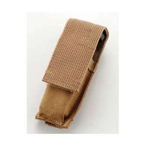 M9 Mag./Flashlight/Multi Tool/Knife Pouch,Holds 1 Mag.,Tan  