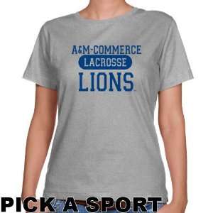  Texas A & M Commerce Lions Ladies Ash Custom Sport Classic 
