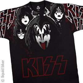 New KISS Lick It Up T Shirt  